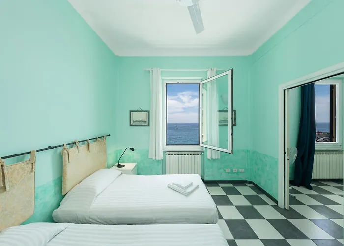Bouganville House In The Center - Amazing Sea View * Monterosso al Mare